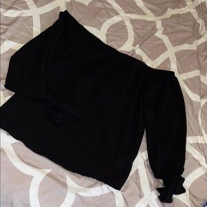 i jeans by Buffalo Black Off-Shoulder Blouse